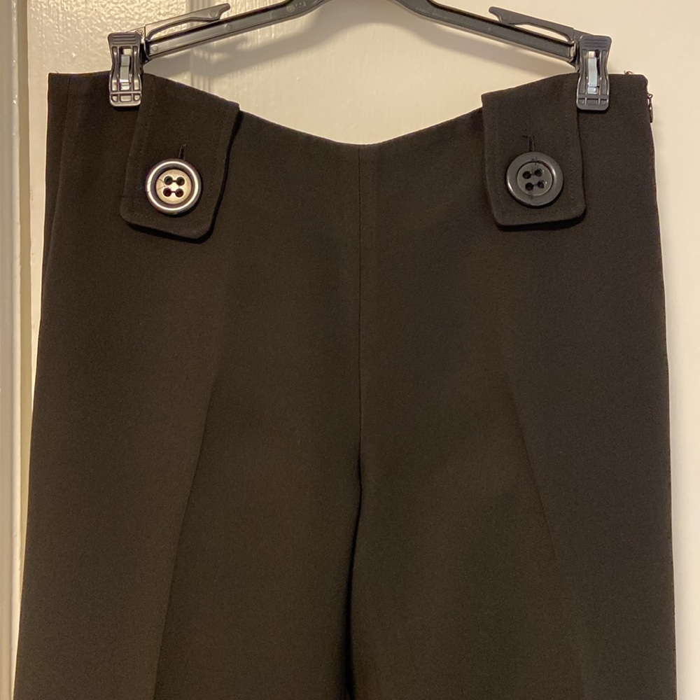 Sandra Angelozzi Crepe Pant - Black - Size 34